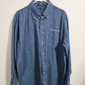 Vantage x Camaro Denim Button-Down Shirt – Men’s Large